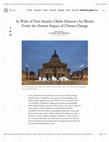 Research paper thumbnail of Olafur Eliasson’s Ice Watch Paris and the Human Impact of Climate Change