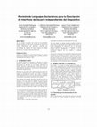 Research paper thumbnail of Revisión de Lenguajes Declarativos para la Descripción de Interfaces de Usuario Independientes del Dispositivo