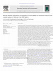 Research paper thumbnail of Neural network estimation of chlorophyll a from MERIS full resolution data for the coastal waters of Galician rias (NW Spain)