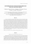 Research paper thumbnail of Avistamientos de cetáceos desde barcos de pesca en aguas de Galicia