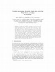 Research paper thumbnail of Parallel Processing of Public Open Data with the MapReduce Paradigm: A Case Study