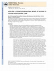 Research paper thumbnail of Applying a Cognitive-Behavioral Model of HIV Risk to Youths in Psychiatric Care