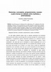 Research paper thumbnail of Esencias, conceptos, proposiciones, causas: cuatro temas en debate entre realistas y antirrealistas