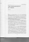 Research paper thumbnail of The Engagement of India, in Ian Hall (ed.) The Engagement of India: Strategies and Responses (Georgetown University Press, 2014)