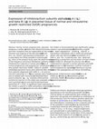 Research paper thumbnail of Expression of the inhibin/activin subunits alpha (α), beta-A (βA) and beta-B (βB) in benign human endometrial polyps and tamoxifen-associated polyps