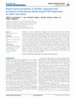 Research paper thumbnail of Rapid social perception is flexible: approach and avoidance motivational states shape P100 responses to other-race faces