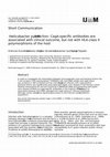 Research paper thumbnail of Helicobacter pylori infection: CagA-specific antibodies are associated with clinical outcome, but not with HLA-class II polymorphisms of the host