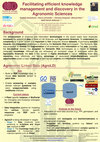 Research paper thumbnail of Facilitating efficient knowledge management and discovery in the Agronomic Sciences