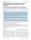 Research paper thumbnail of Nox4 Mediates Renal Cell Carcinoma Cell Invasion through Hypoxia-Induced Interleukin 6- and 8- Production