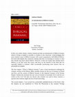 Research paper thumbnail of Review of Andreas Schuele, An Introduction to Biblical Aramaic (2013)