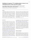 Research paper thumbnail of Distribution of exogenous [125I]-3-iodothyronamine in mouse in vivo: relationship with trace amine-associated receptors