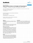 Research paper thumbnail of Static & dynamic balance of schoolgirls with hyperkyphosis