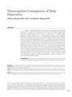 Research paper thumbnail of Neurocognitive consequences of sleep deprivation