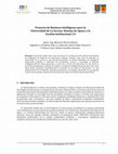 Research paper thumbnail of Proyecto de Business Intelligence para la Universidad de La Serena: Sistema de Apoyo a la Gestión Institucional 2.0