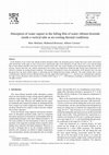 Research paper thumbnail of Absorption of water vapour in the falling film of water–(LiBr + LiI + LiNO 3 + LiCl) in a vertical tube at air-cooling thermal conditions