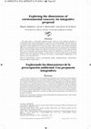 Research paper thumbnail of Exploring the dimensions of environmental concern: An integrative proposal