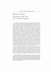 Research paper thumbnail of Reprise en France : Perspectives 1998-1999 pour l'économie française