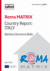 Research paper thumbnail of Research Report. Roma MATRIX Country Report: ITALY