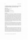 Research paper thumbnail of A Preliminary Report on the Excavation at Grand Bay, Carriacou, West Indies, June 28th-July 31st 2004