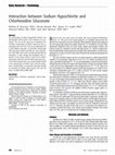 Research paper thumbnail of Interaction between Sodium Hypochlorite and Chlorhexidine Gluconate