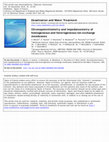 Research paper thumbnail of Chronopotentiometry and impedancemetry of homogeneous and heterogeneous ion-exchange membranes