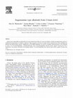 Research paper thumbnail of Augustamine type alkaloids from Crinum kirkii