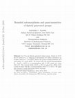 Research paper thumbnail of Bounded automorphisms and quasi-isometries of finitely generated groups