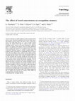 Research paper thumbnail of The effect of word concreteness on recognition memory