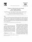 Research paper thumbnail of Transport of weak-electrolyte anions through anion exchange membranes