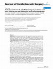 Research paper thumbnail of Evaluation of 17-mm St. Jude Medical Regent prosthetic aortic heart valves by rest and dobutamine stress echocardiography