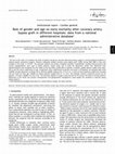 Research paper thumbnail of Role of gender and age on early mortality after coronary artery bypass graft in different hospitals: data from a national administrative database