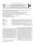 Research paper thumbnail of Effect of 2′,6′-dimethyl-l-tyrosine (Dmt) on pharmacological activity of cyclic endomorphin-2 and morphiceptin analogs