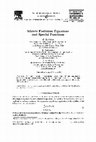 Research paper thumbnail of Matrix evolution equations and special functions