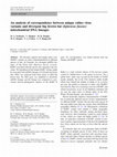 Research paper thumbnail of An analysis of correspondence between unique rabies virus variants and divergent big brown bat (Eptesicus fuscus) mitochondrial DNA lineages