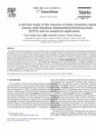 Research paper thumbnail of A pH-stat study of the reaction of some transition metal cations with disodium ethylenedinitrilotetraacetate (EDTA) and its analytical application