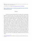 Research paper thumbnail of Lignes: Intellectual circle, or intellectual spacing? The French revue into the twenty-first century