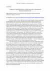 Research paper thumbnail of Transparency, Opacity and Exposure – Michel Surya, Lignes, and Intellectual Responses to Financial Crises