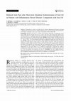 Research paper thumbnail of Reduced joint pain after short-term duodenal administration of seal oil in patients with inflammatory bowel disease: comparison with soy oil