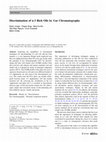 Research paper thumbnail of Discrimination of n-3 Rich Oils by Gas Chromatography