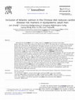 Research paper thumbnail of Inclusion of Atlantic salmon in the Chinese diet reduces cardiovascular disease risk markers in dyslipidemic adult men