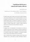 Research paper thumbnail of Capitalismo del desastre y violencia de Estado en México