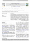 Research paper thumbnail of The extent and dissemination of udeskole in Danish schools