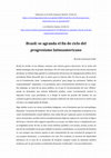 Research paper thumbnail of Brasil: se agranda el fin de ciclo del progresismo latinoamericano (2016)