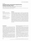 Research paper thumbnail of Antituberculosis drug-induced hepatotoxicity: Concise up-to-date review