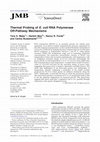 Research paper thumbnail of Thermal probing of E. coli RNA polymerase off-pathway mechanisms