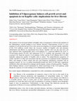 Research paper thumbnail of Inhibition of 5-lipoxygenase induces cell growth arrest and apoptosis in rat Kupffer cells: implications for liver fibrosis