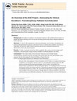 Research paper thumbnail of An Overview of the ACE Project—Advocating for Clinical Excellence: Transdisciplinary Palliative Care Education