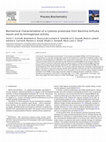 Research paper thumbnail of Biochemical characterization of a cysteine proteinase from Bauhinia forficata leaves and its kininogenase activity