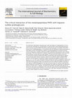 Research paper thumbnail of The critical interaction of the metallopeptidase PHEX with heparan sulfate proteoglycans