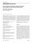 Research paper thumbnail of Neural and behavioral responses during self-evaluative processes differ in youth with and without autism